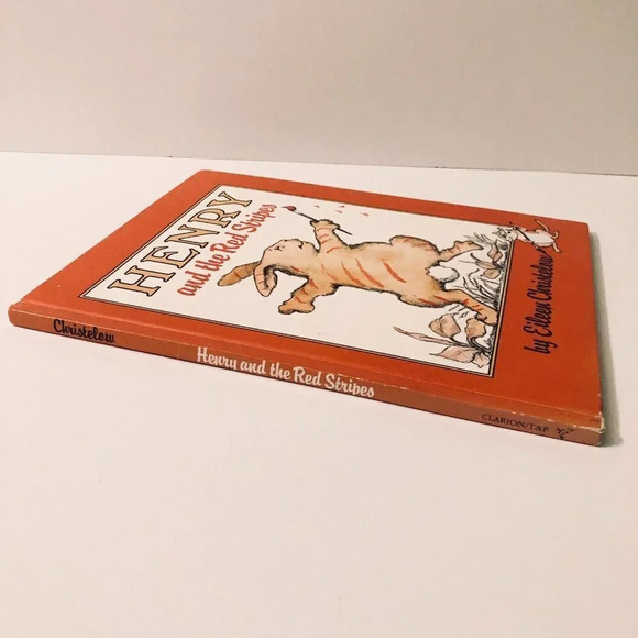 Vintage 1982 Henry and the Red Stripes Hardcover Eileen Christelow - Picture 3 of 14